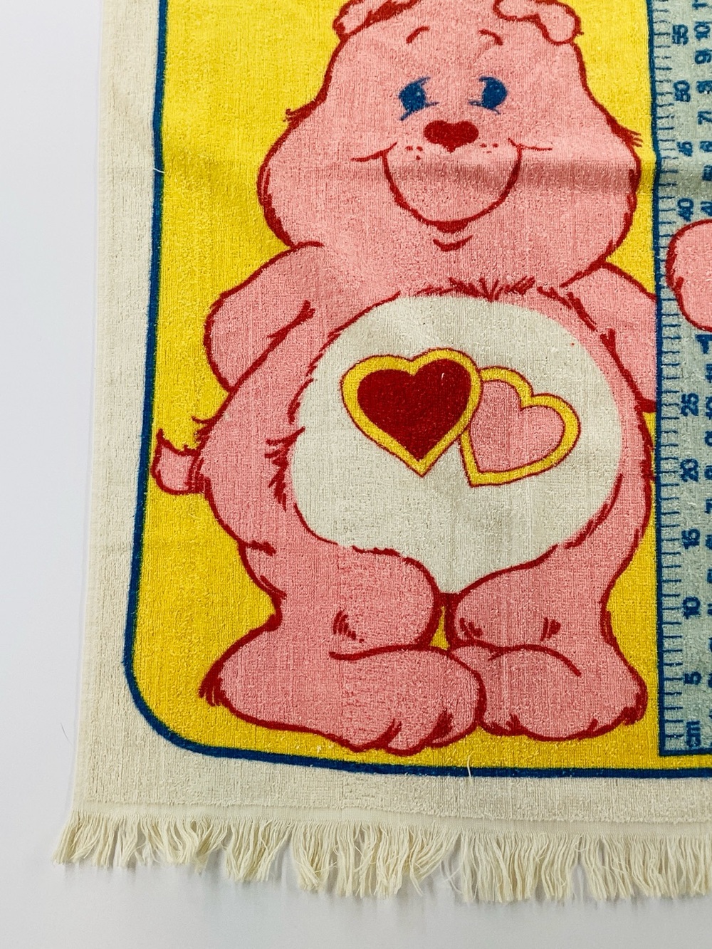 🐵 Vintage Care Bears Cheer Bear Graphic Beach Towel - Picture 4 of 9